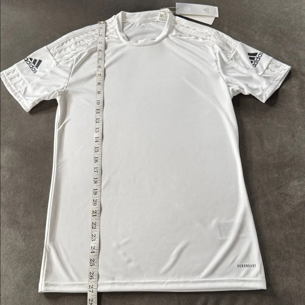 Adidas Men’s White Short Sleeve T-Shirt Squadra 21 Jersey Size XS NWT